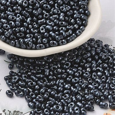 Opaque Glass Seed Beads SEED-K009-06B-06-1