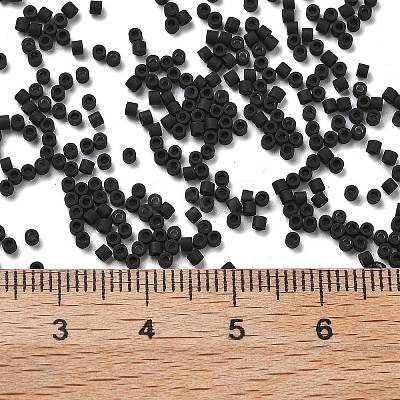Frosted Colours Glass Seed Beads SEED-H003-06F-1