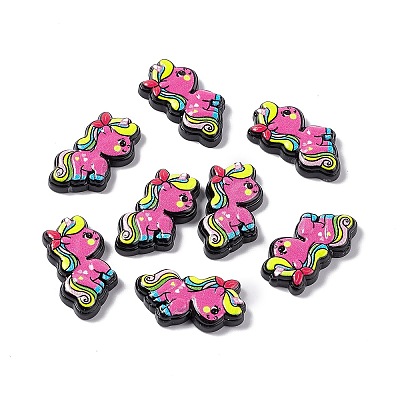 Opaque Resin Cabochons LS-RESI-C027-04D-1