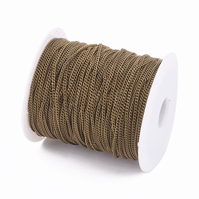 Brass Twisted Chains CHC-S103-AB-NF-1