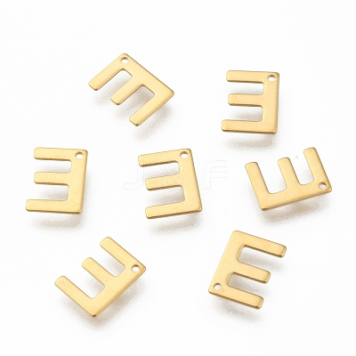 304 Stainless Steel Charms STAS-P141-E-1