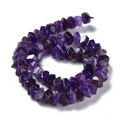 Natural Amethyst Beads Strands G-D091-A10-1