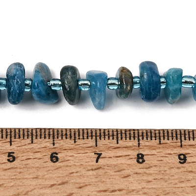 Natural Blue Apatite Beads Strands GG-CBAC13F-E01-01-1