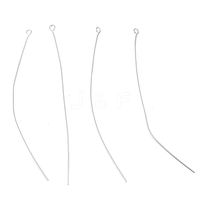 Brass Eye Pins KK-H258-08E-S-1