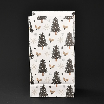 Christmas Theme Rectangle Paper Bags CARB-G006-01K-1