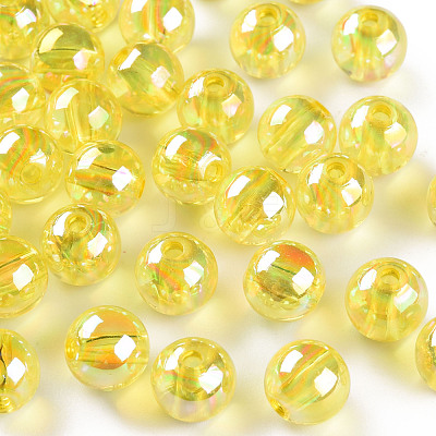 Transparent Acrylic Beads MACR-S370-B10mm-717-1