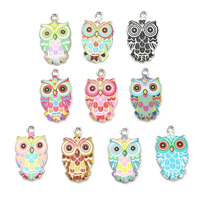 Printed Alloy Pendants ENAM-D051-15P-1