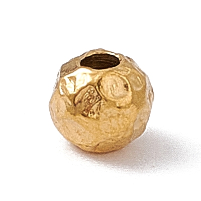304 Stainless Steel Beads STAS-E179-06G-01-1