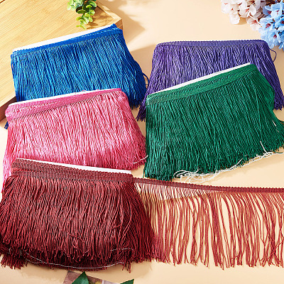Polyester Tassel Ribbons OCOR-TAC0018-02E-1