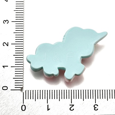 Unicorn Opaque Resin Decoden Cabochons CRES-F034-03-1