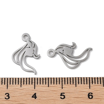 Non-Tarnish 304 Stainless Steel Pendants STAS-F300-13P-1
