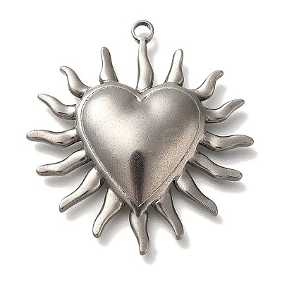 304 Stainless Steel Pendants STAS-H223-15AS-02-1