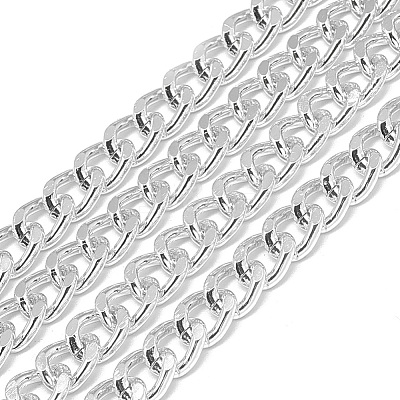 Unwelded Aluminum Curb Chains X-CHA-S001-049A-1