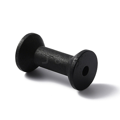 Wooden Empty Spools WOOD-WH0027-35A-02-1