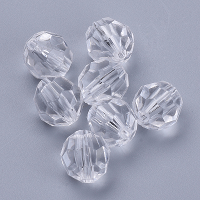 Transparent Acrylic Beads TACR-Q257-10mm-V01-1
