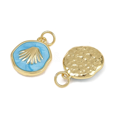 Brass Pendants KK-A257-09G-01-1