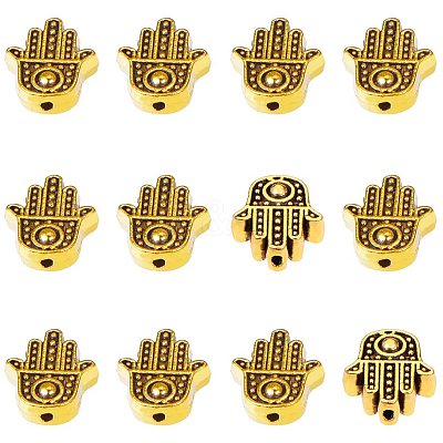 Tibetan Style Alloy Beads TIBEB-PH0004-57-1