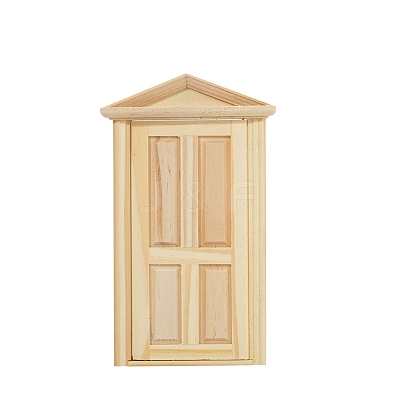 Wooden Door Miniature Ornaments PW-WG3E878-04-1