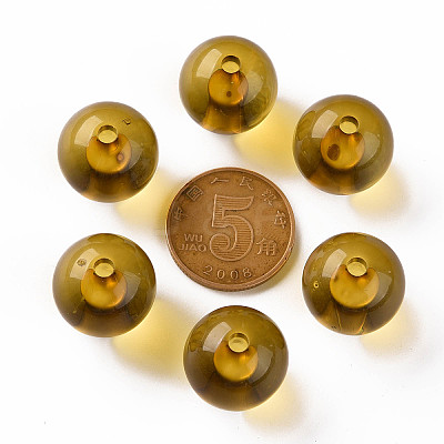 Transparent Acrylic Beads X-MACR-S370-A16mm-737-1
