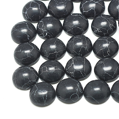 Synthetic Turquoise Cabochons TURQ-TAC0001-02-14mm-1