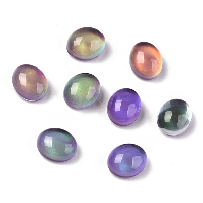 Glass Cabochons X-GLAA-R218-04-1