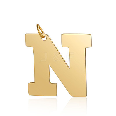 201 Stainless Steel Pendants STAS-S105-T585G-N-1