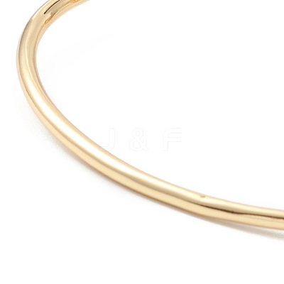 Rack Plating Brass Bangles BJEW-L652-25G-1