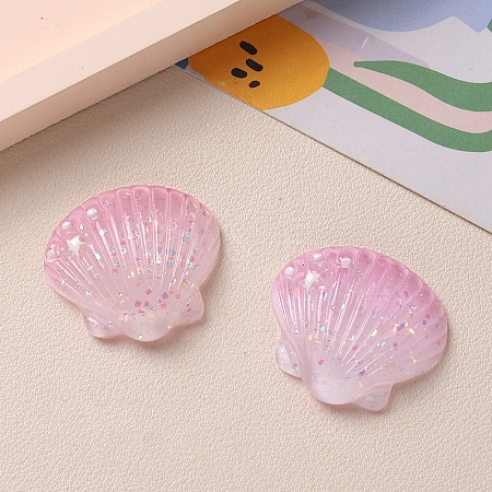 Gradient Color Transparent Resin Cabochons PW-WG2784F-02-1