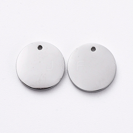 Non-Tarnish 304 Stainless Steel Stamping Blank Tag Charms LS-STAS-G215-11P-1