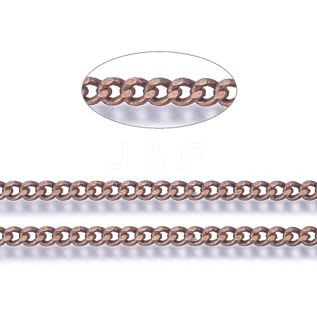 Brass Twisted Chains CHC-S103-R-NF-1