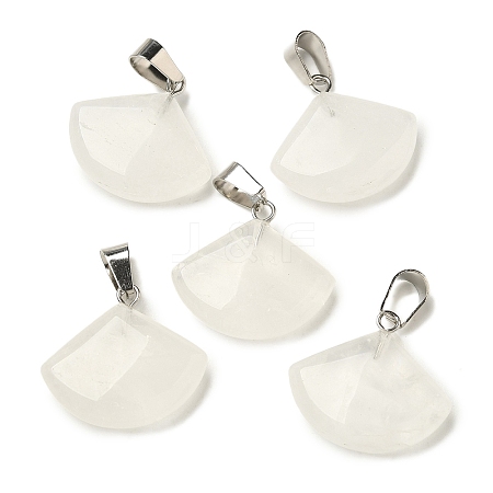 Natural Quartz Crystal Pendants G-Z067-05P-03-1