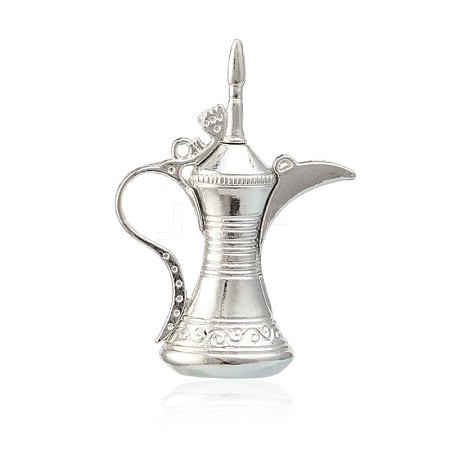 Tibetan Style Alloy Tableware Pendants PALLOY-J493-24P-1