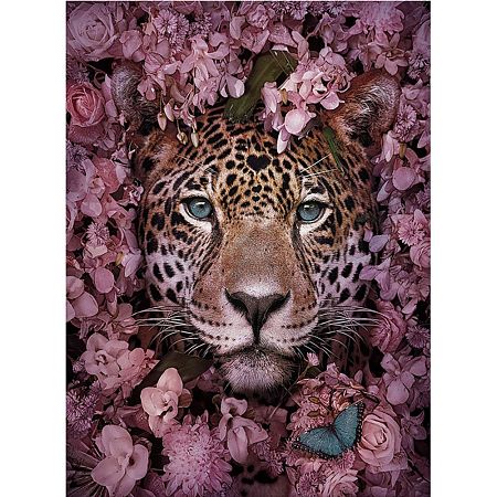 5D DIY Diamond Painting Animals Canvas Kits DIY-C004-07-1