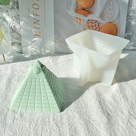 Pyramid Shape DIY Candle Silicone Molds LS-DIY-C032-04-1