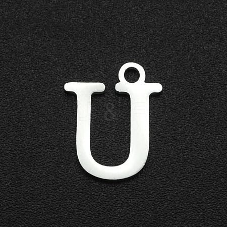 Non-Tarnish 201 Stainless Steel Charms STAS-N090-LA060-U-1