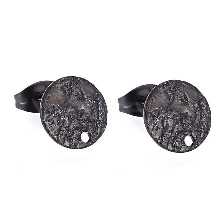 304 Stainless Steel Stud Earring Findings STAS-M228-T01-04B-1