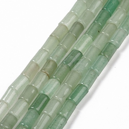 Natural Green Aventurine Beads Strands G-G990-C08-1