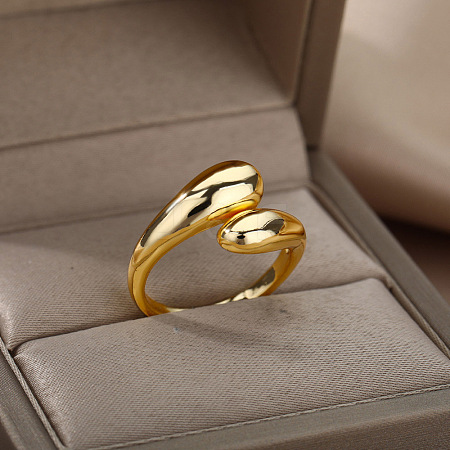 Brass Cuff Rings for Women WG946AA-01-1