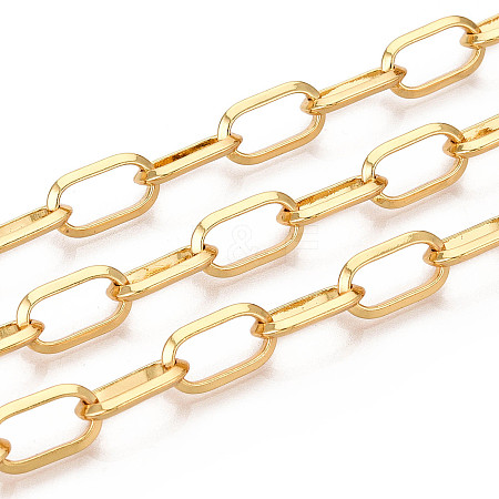 Brass Cable Chains CHC-T018-41G-1