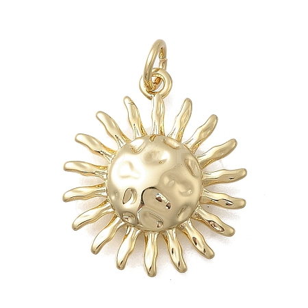 Brass Pendants KK-D431-027B-G-1