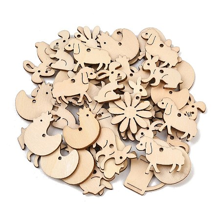 Unfinished Wooden Cutouts WD-CBACC5B-21-1