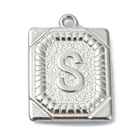Anti-Tarnish 304 Stainless Steel Pendants STAS-U033-01P-S-1