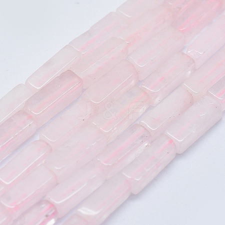 Natural Rose Quartz Beads Strands G-F631-E11-1