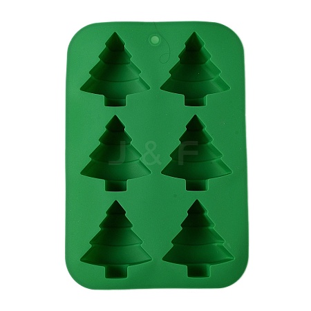 Christmas Trees DIY Food Grade Silicone Mold DIY-K075-34-1