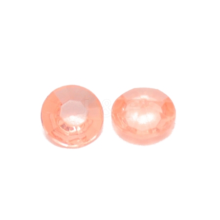 Resin Rhinestone Cabochons RESI-WH0015-23D-02-1