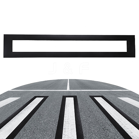 Rectangle PVC Hollow Out Painting Stencils TOOL-WH0155-67-1