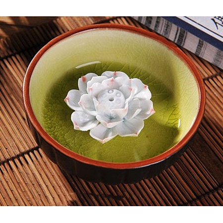 Flower Ceramics Incense Burners Holder PW-WGCF24E-02-1