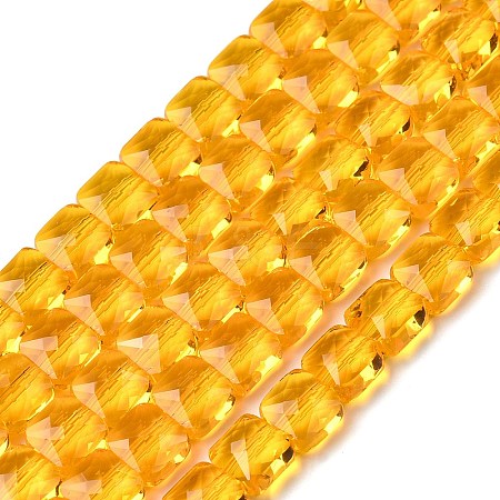 Transparent Glass Beads Strands GLAA-L050-A09-1