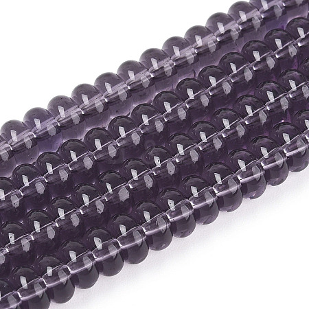Transparent Glass Beads Strands GLAA-ZX008-6mm-19E-1