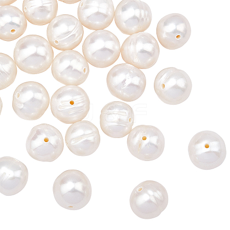  Natural Cultured Freshwater Pearl Beads Strands PEAR-NB0001-07-1